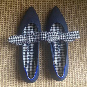 *NWOB* Rothy's Mary Jane - Ink Gingham